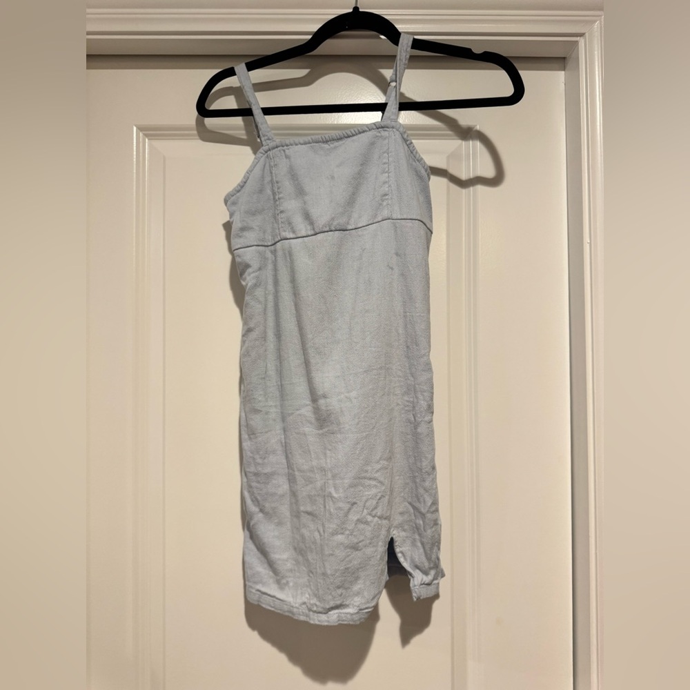 Abercrombie kids girls light blue dress 9/10